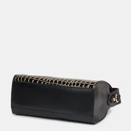 Caprese Textured Structured Crocodile Embossed Satchel Bag With Detachable Sling Strap image 2