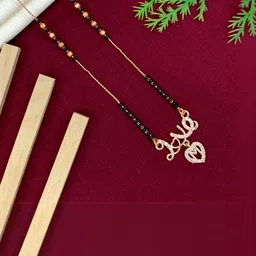 Laksh Enterprise Artificial Stones and Beads Mangalsutra-image-58
