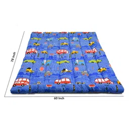 RRC Super Soft 700 Gsm Hollow Fiber Filled Mattress Padding - Blue image 3