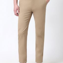 Peter England Casuals Men Super Slim Fit Formal Trousers-picture-14