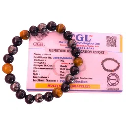 Apnisanskriti Hematite Tiger Eye Black Onyx Stone Bracelet-picture-16