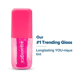 Aqualogica Plump + Pouty Li-pH Gloss With Strawberry & Hyaluronic Acid image 1