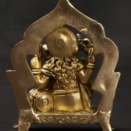 Exotic India Gold-Toned Religious Idol Showpiece-image-55