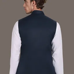 Moda Rapido Mandarin Collar Nehru Jacket image 3