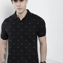 SZN Men Printed Polo Collar Moisture Wicking T-shirt-picture-56