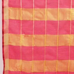 Panzora Checked Zari Saree image 4