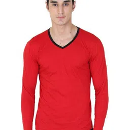 BI FASHION Men V-Neck Pockets T-shirt-image-51