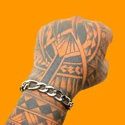 Dynamic Retail Global Silver-Plated Stainless Steel Bracelet-picture-21