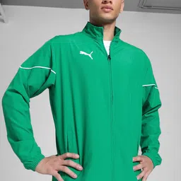 Puma Teamrise Sideline Brand Logo Printed Football Jacket image 1