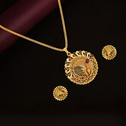 Anouk Women Gold-Plated Alloy Jewellery Set-picture-9