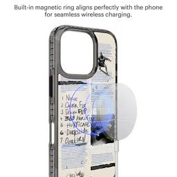 DailyObjects Typography Printed iPhone 16 Pro Max Back Case Mobile Accessories image 2