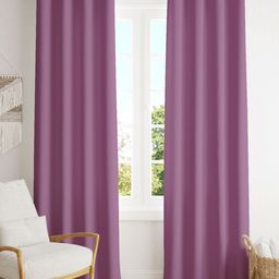 Parda Online Pink Black Out Window Curtain-picture-9