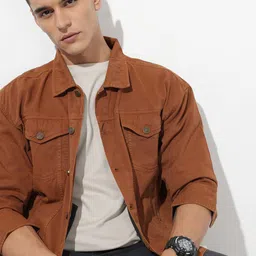The Roadster Life Co. Pure Cotton Denim Jacket-image-95