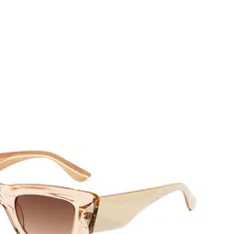 Vintage Women Rectangle Sunglasses with UV Protected Lens image 5