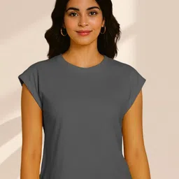 FBAR Pack Of 2 Round Neck Cotton Regular Fit T-shirts image 4