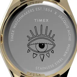 Timex Women Dial & Stainless Steel Bracelet Style Straps Analogue Watch TW2Y11400X6 image 4