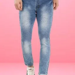 DAKWINS Men Low Distress Heavy Fade Jeans-image-41
