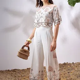 Vara By Vishudh Printed Top & Trouser-picture-25