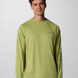 Columbia Men Brand Logo Printed Round Neck Relaxed Fit Casual T-shirt-picture-45