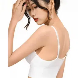 BRAAFEE Pack of 3 Cotton Padded Full Coverage Sports Bra image 5