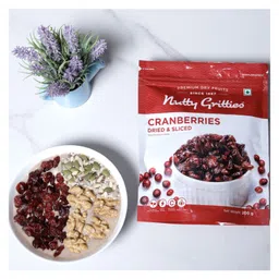 Nutty Gritties Dried US Cranberries - 200 gm image 3