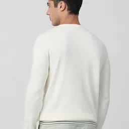 Mufti Men Textured Pullover Sweaters image 3