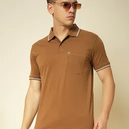 UNIBERRY Men Polo Collar Pockets T-shirt-image-51
