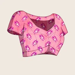 MARUTI ART Ethnic Motifs Printed Shimmer Saree image 3