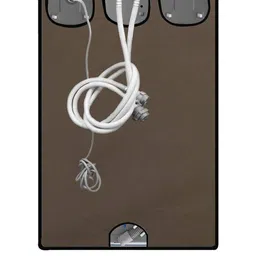 The Furnishing Tree Washing Machine Cover Beige Compatible for Whirlpool 8 Kg Fully-Automatic Front image 3