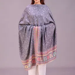 SWI Stylish Women Floral Woven Design Shawl image 5