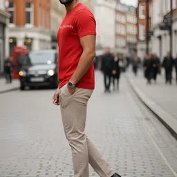 Moda Rapido Typography Printed Round Neck Short Sleeves T-Shirt image 2