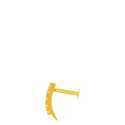 WHP JEWELLERS Women Nosepin Gold image 2