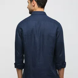 Basics Men Slim Fit Opaque Casual Shirt image 4