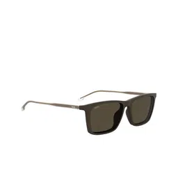 Hugo Boss Men Brown Lens & Brown Rectangle Sunglasses with-image-32