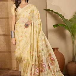 all about you Floral Brasso Saree-picture-34