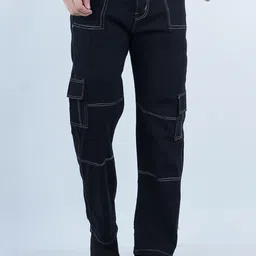 Moda Rapido Men Classic Straight Fit Mid-Rise Light Fade Stretchable Jeans-picture-30