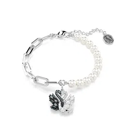 SWAROVSKI Crystal Stone Studded & Beaded Bracelet image 2