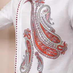 PulseIQ Men White Kurtas image 3