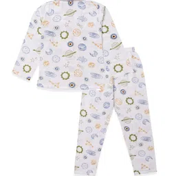 Koala Kidz Girls Muslin Cotton Shirt Collar Shirt & Pyjamas image 5