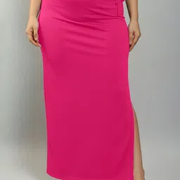 Plus Size Stretchable Seamless Saree Shapewear-image-73