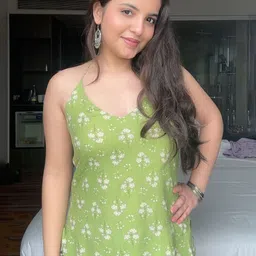 Aarsi Women Ethnic Motifs Printed V-Neck Kurti-picture-13