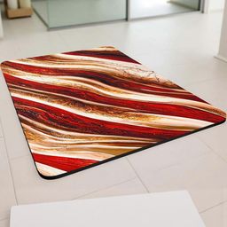 IVAZA Brown 2200 GSM Silicone Bath Rugs-picture-0