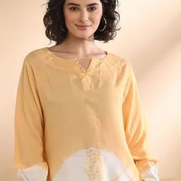 Chandbaali Women Tie and Dye Printed Top-picture-27