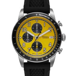 Fossil Men Round Dial Textured Straps Analogue Watch FS6044-picture-12