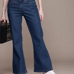 The Roadster Life Co. Women Flared Stretchable Jeans-picture-30