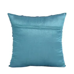 Alina decor Blue Set of 2 Solid Square Cushion Covers image 3
