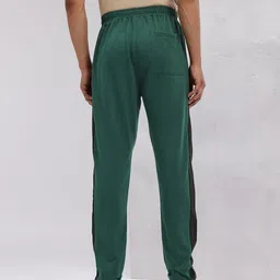 HRX by Hrithik Roshan Men Side Stripe Lifestyle Track pants image 5