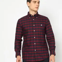brooks brothers Men Checks Regular Fit Cotton Classic Shirt-picture-51