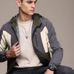 The Roadster Life Co. Colourblocked Tailored Jacket image 1