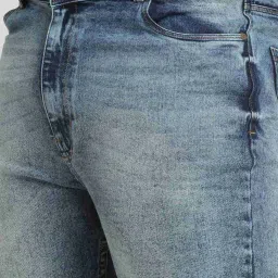 Melon by PlusS Blue Regular Fit Plus Size Jeans image 4